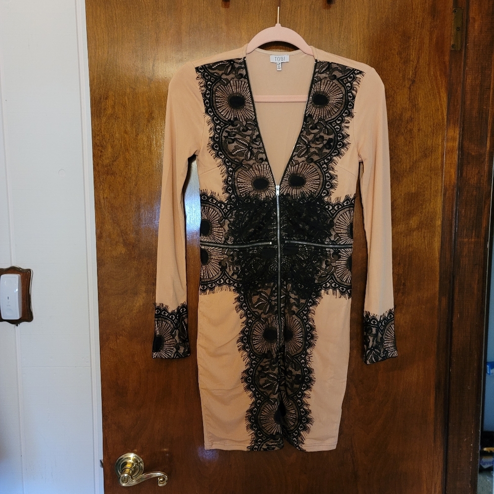 Bodycon Illusion Dress